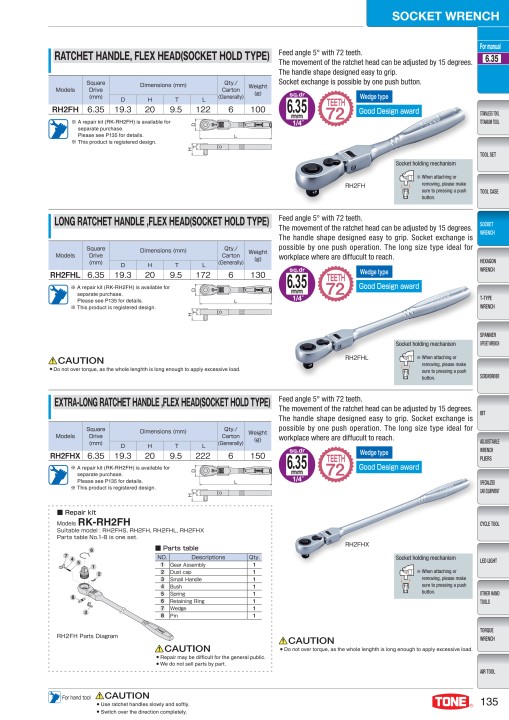 toneページ。 SHCA Pro Audio HD6.4E 6.5