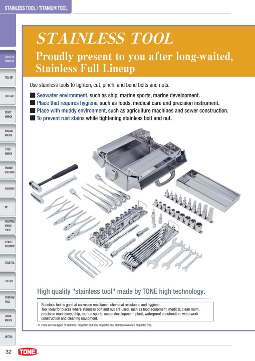 Tone Tools Catalog Catalog Library
