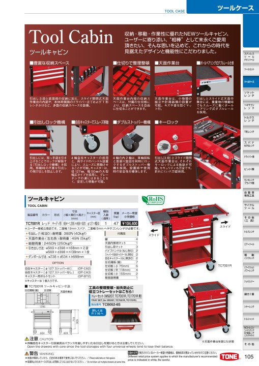 TOOL CATALOG No2108 TOOL CATALOG No2108