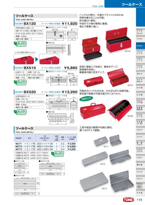 TOOL CATALOG No2108