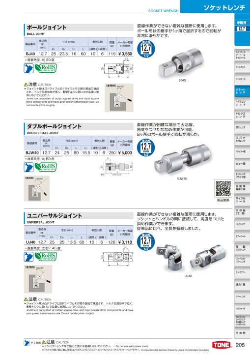 TOOL CATALOG No2108 TOOL CATALOG No2108