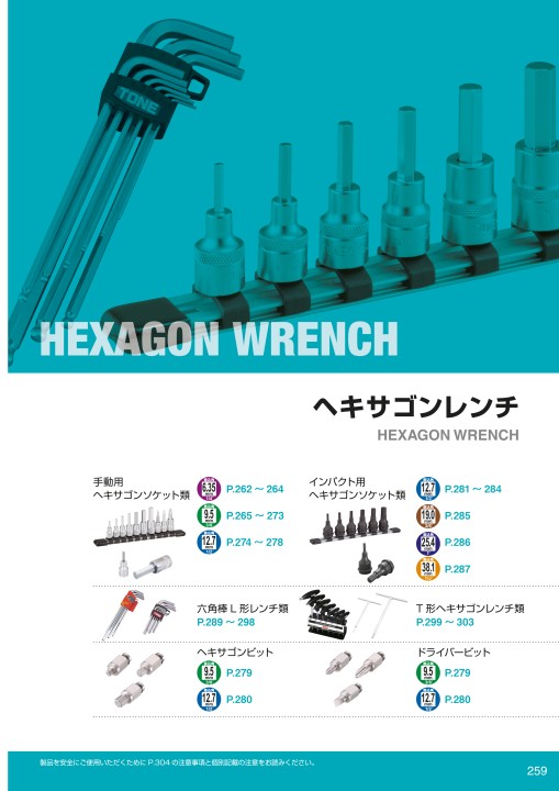 TOOL CATALOG No2108