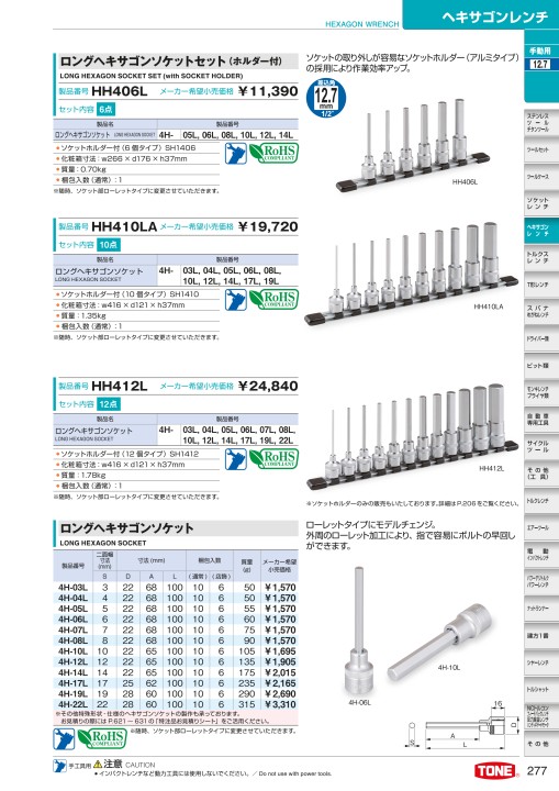 TOOL CATALOG No2108