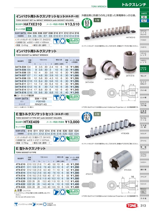 TOOL CATALOG No2108