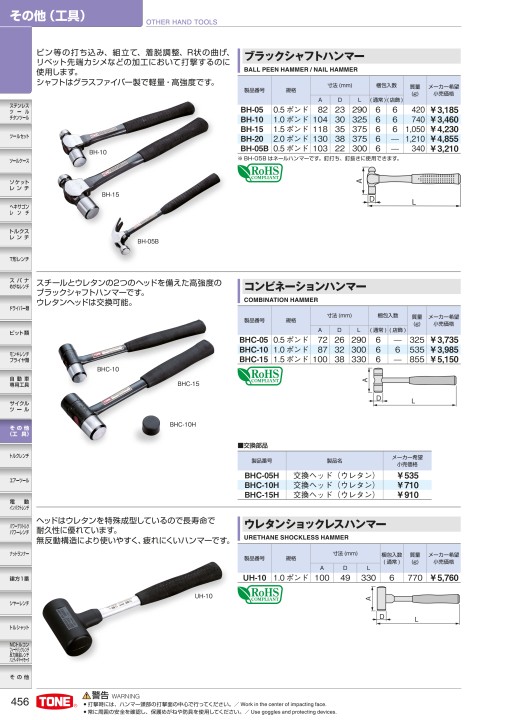 TOOL CATALOG No2108 TOOL CATALOG No2108