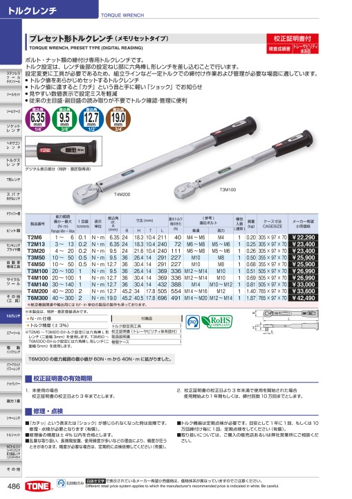 TOOL CATALOG No2108