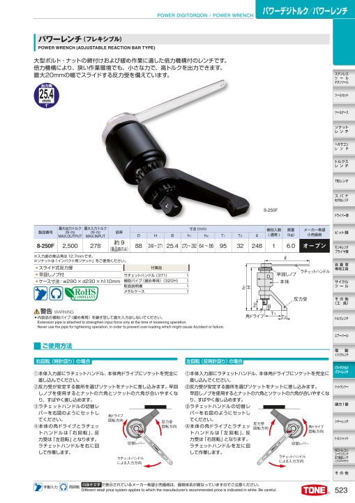 TOOL CATALOG No2108 TOOL CATALOG No2108