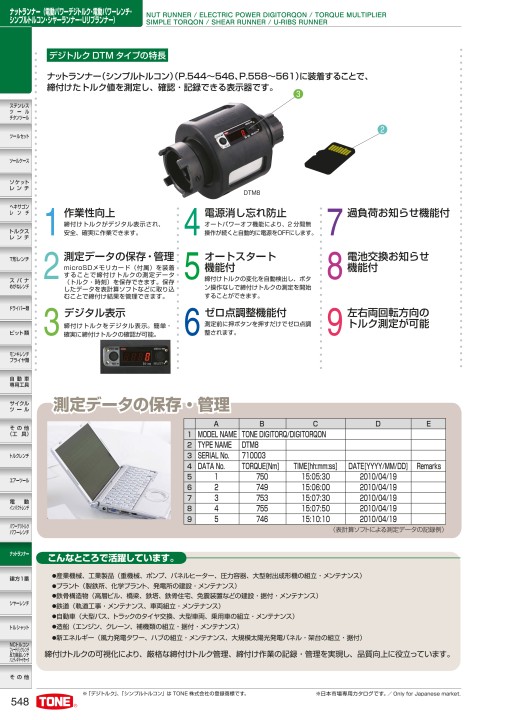 TOOL CATALOG No2108 TOOL CATALOG No2108